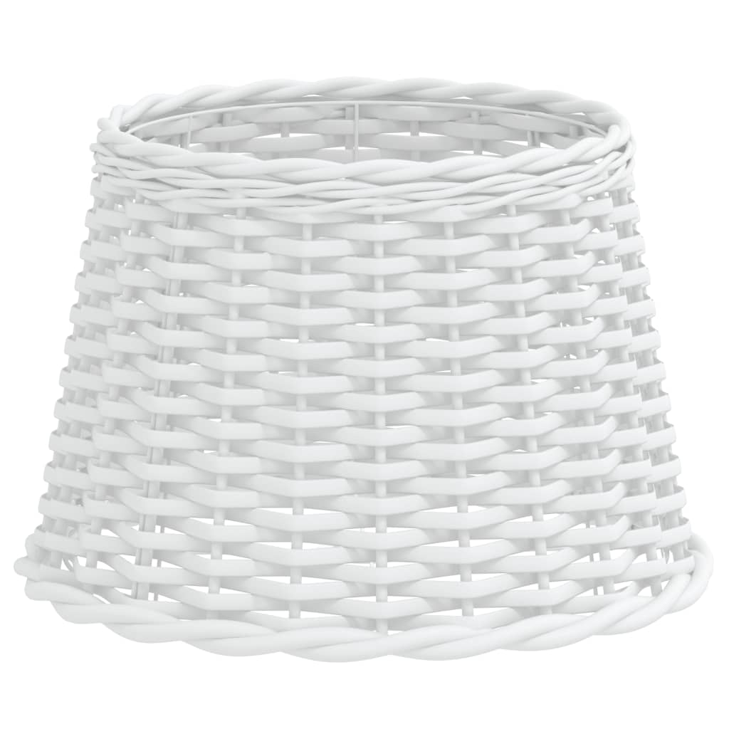 Lampshade White Ø40x26 cm Wicker