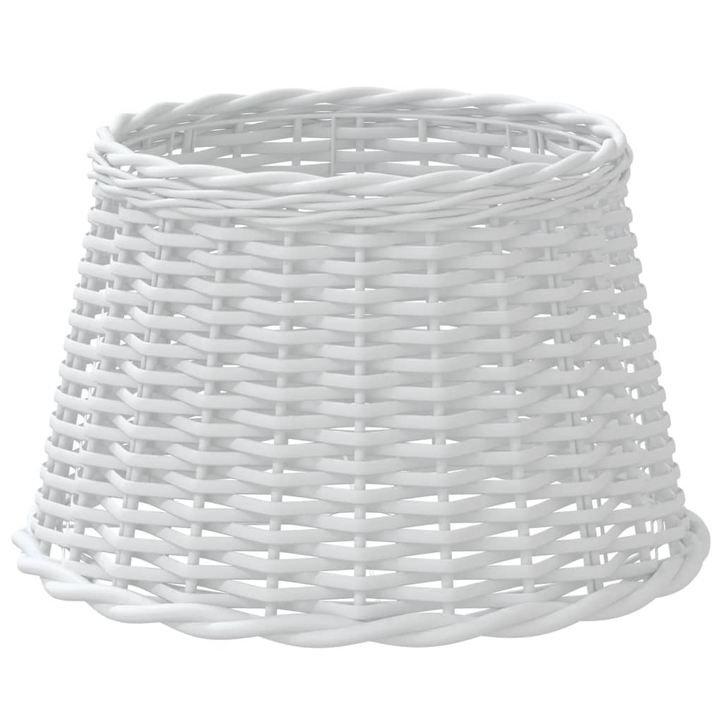 Lampshade White Ø45x28 cm Wicker