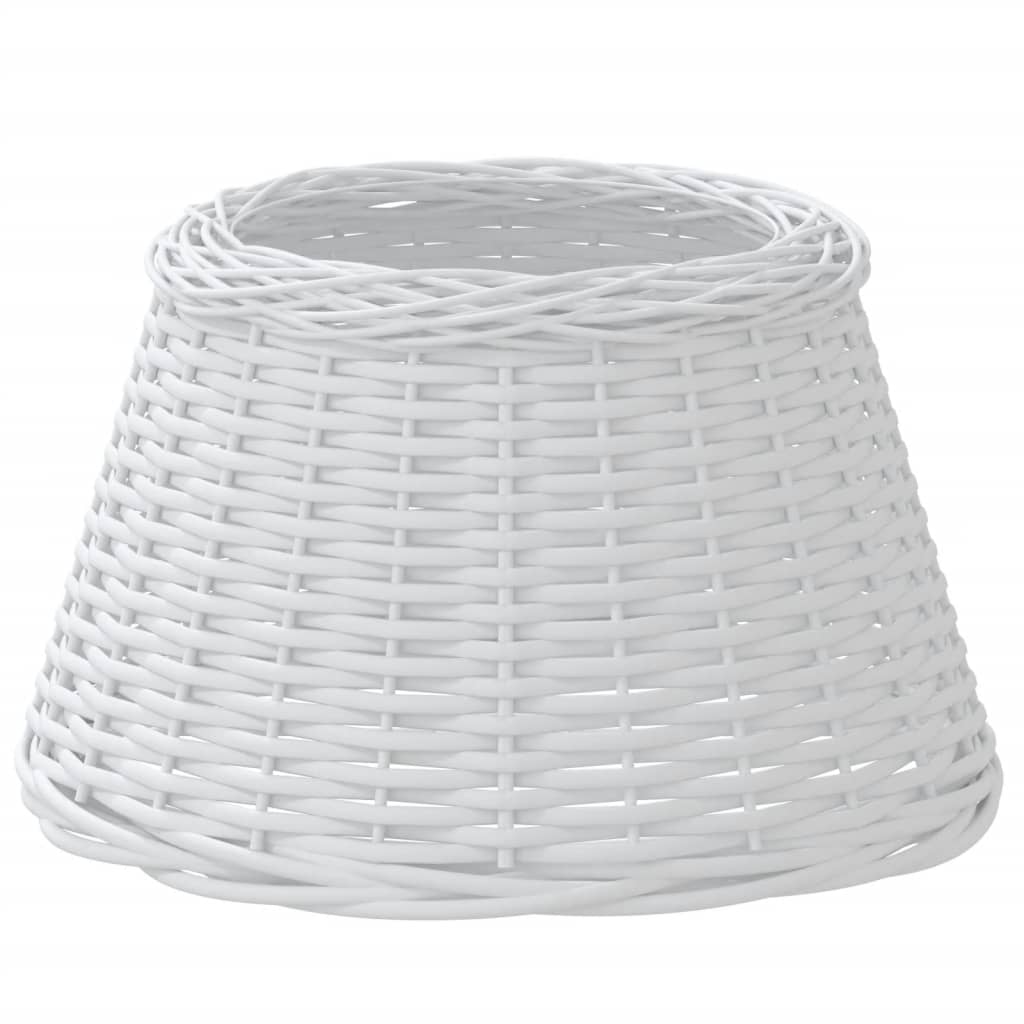 Lampshade White Ø50x30 cm Wicker