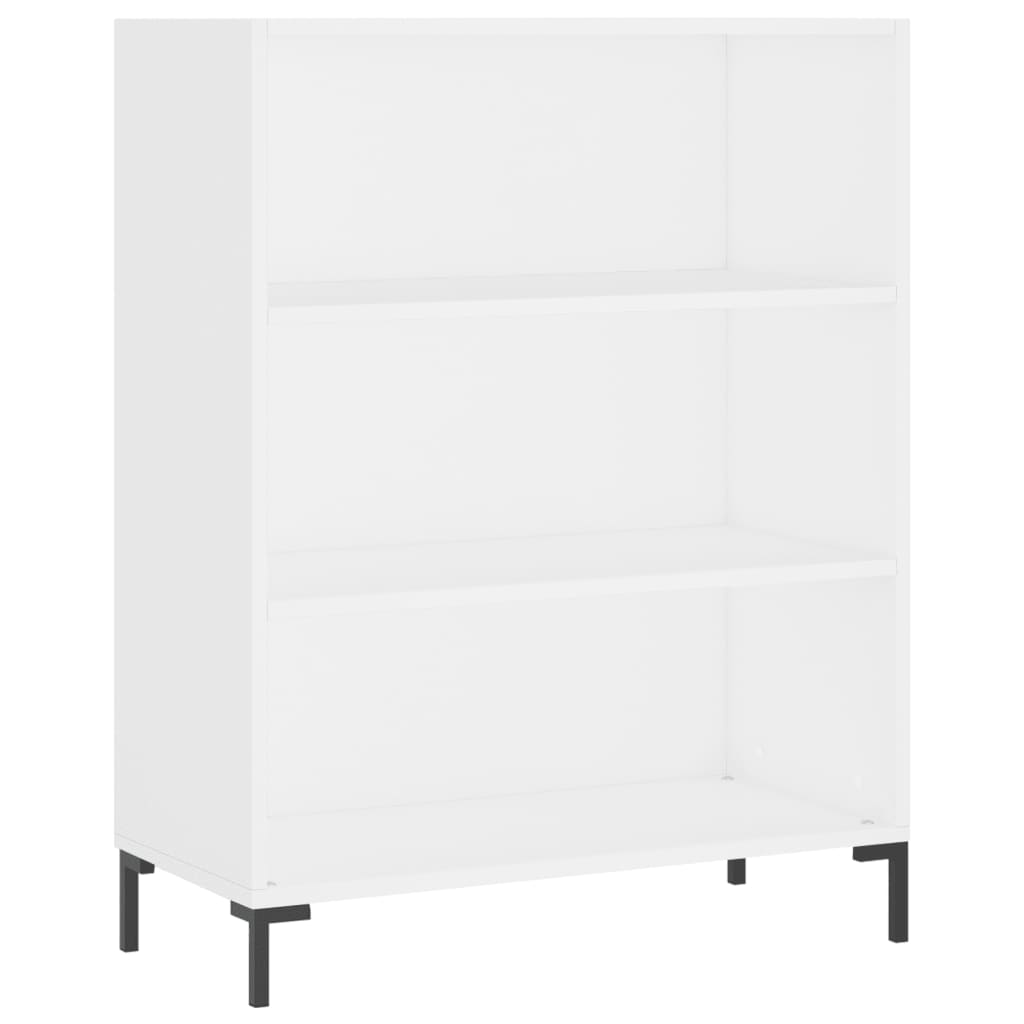 Bookshelf White 69.5x32.5x90 cm Wood Material