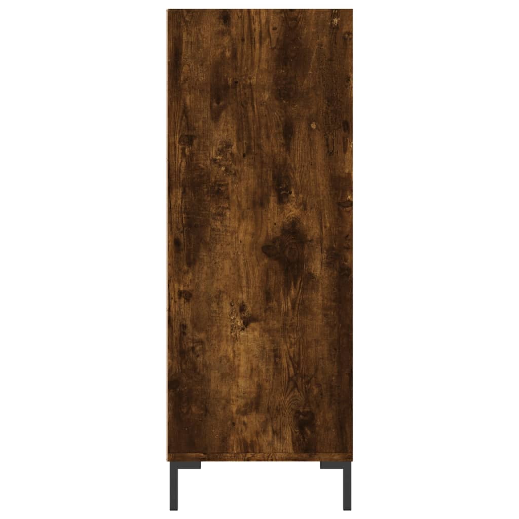 Bookshelf Smoked Oak 69.5x32.5x90 cm Wood Material