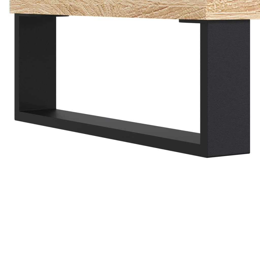 Badschrank Sonoma-Eiche 65x33x60 cm Holzwerkstoff