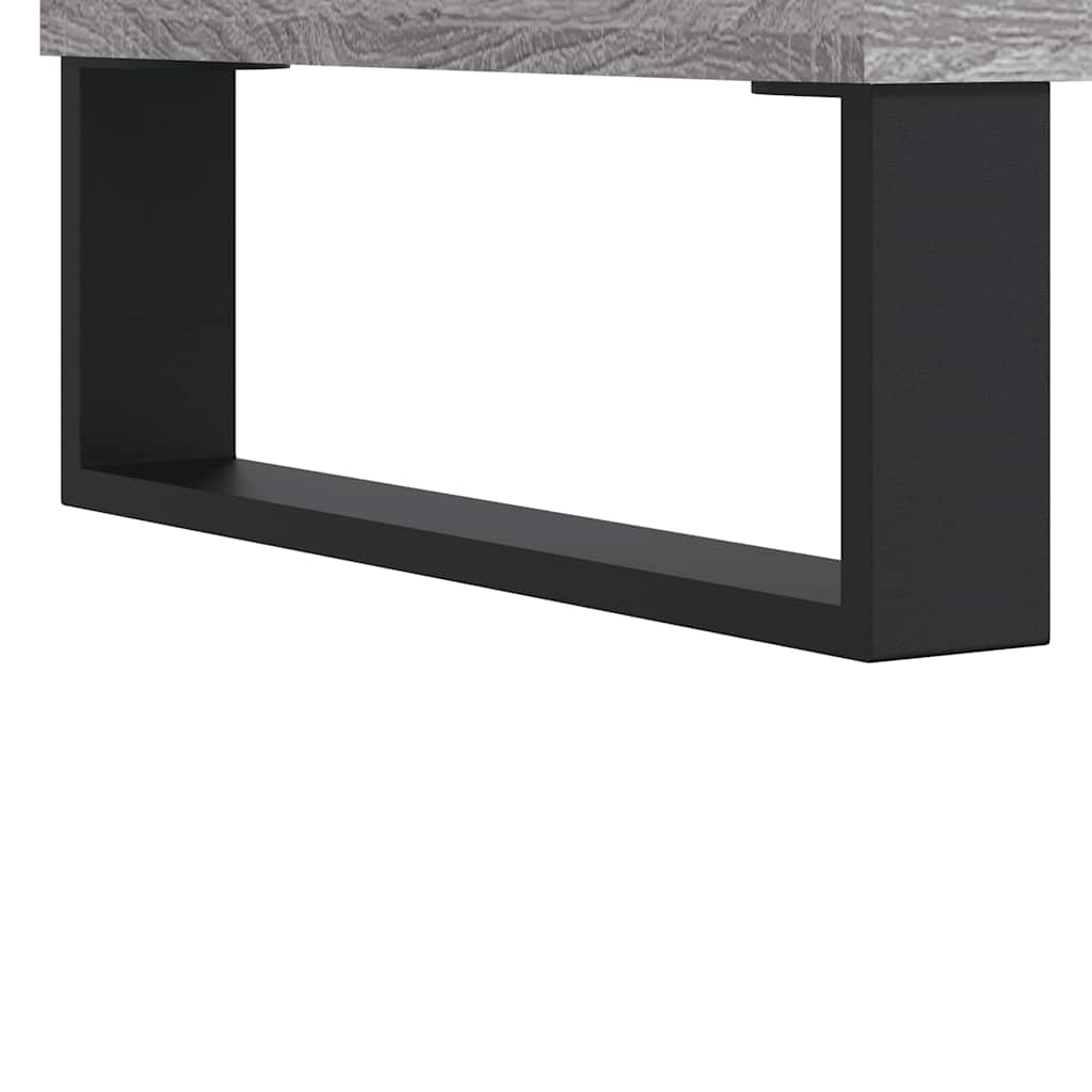 Badschrank Grau Sonoma 65x33x60 cm Holzwerkstoff