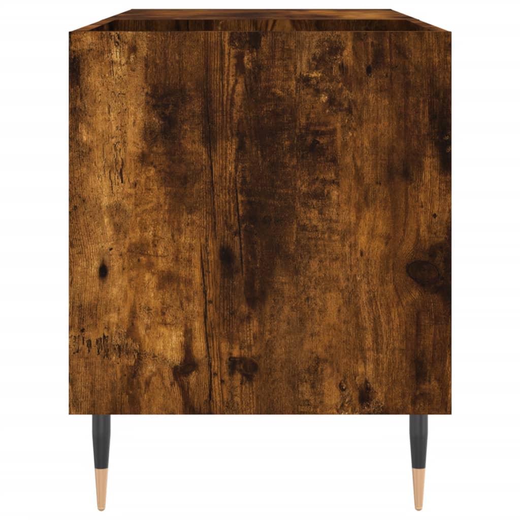 Plattenschrank Räuchereiche 85x38x48 cm Holzwerkstoff