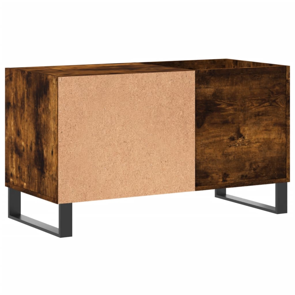 Plattenschrank Räuchereiche 85x38x48 cm Holzwerkstoff