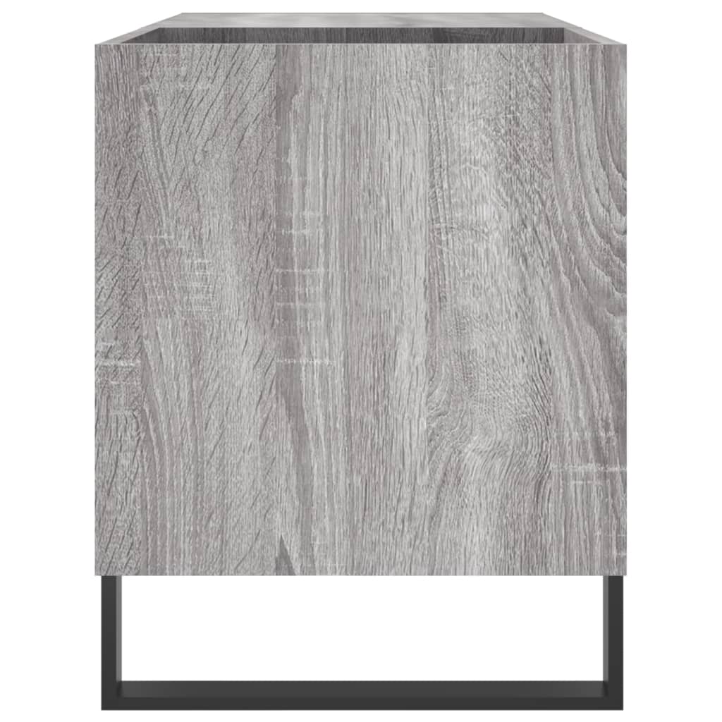 Record Cabinet Gray Sonoma 85x38x48 cm Wood Material