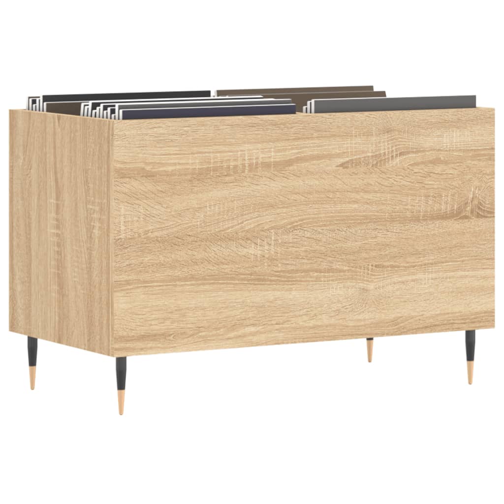 Plattenschrank Sonoma-Eiche 74,5x38x48 cm Holzwerkstoff