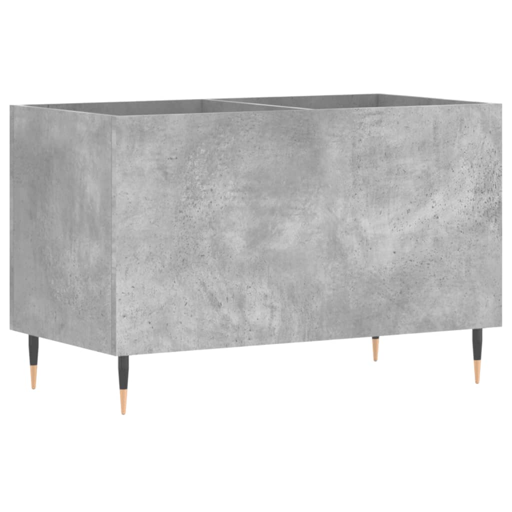 Record Cabinet Concrete Grey 74.5x38x48 cm Wood Material