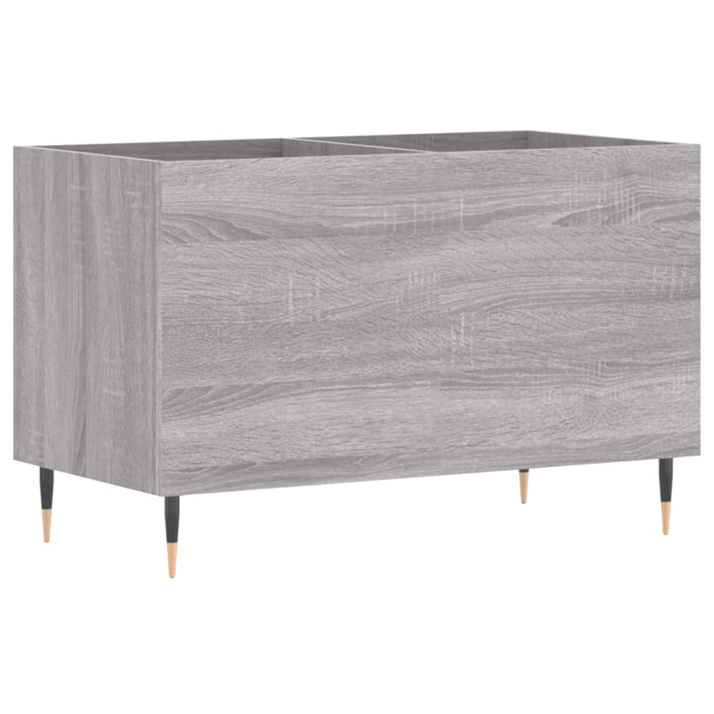 Record Cabinet Gray Sonoma 74.5x38x48 cm Wood Material