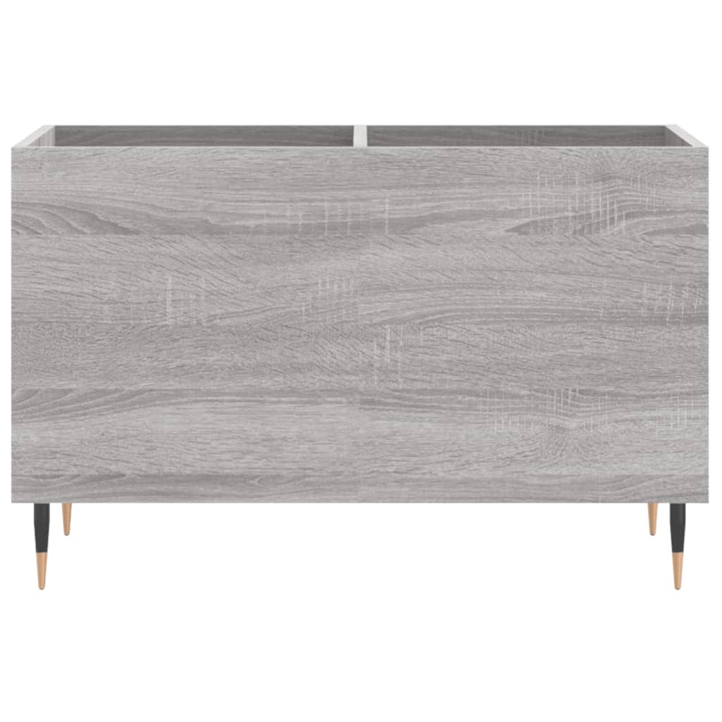 Record Cabinet Gray Sonoma 74.5x38x48 cm Wood Material