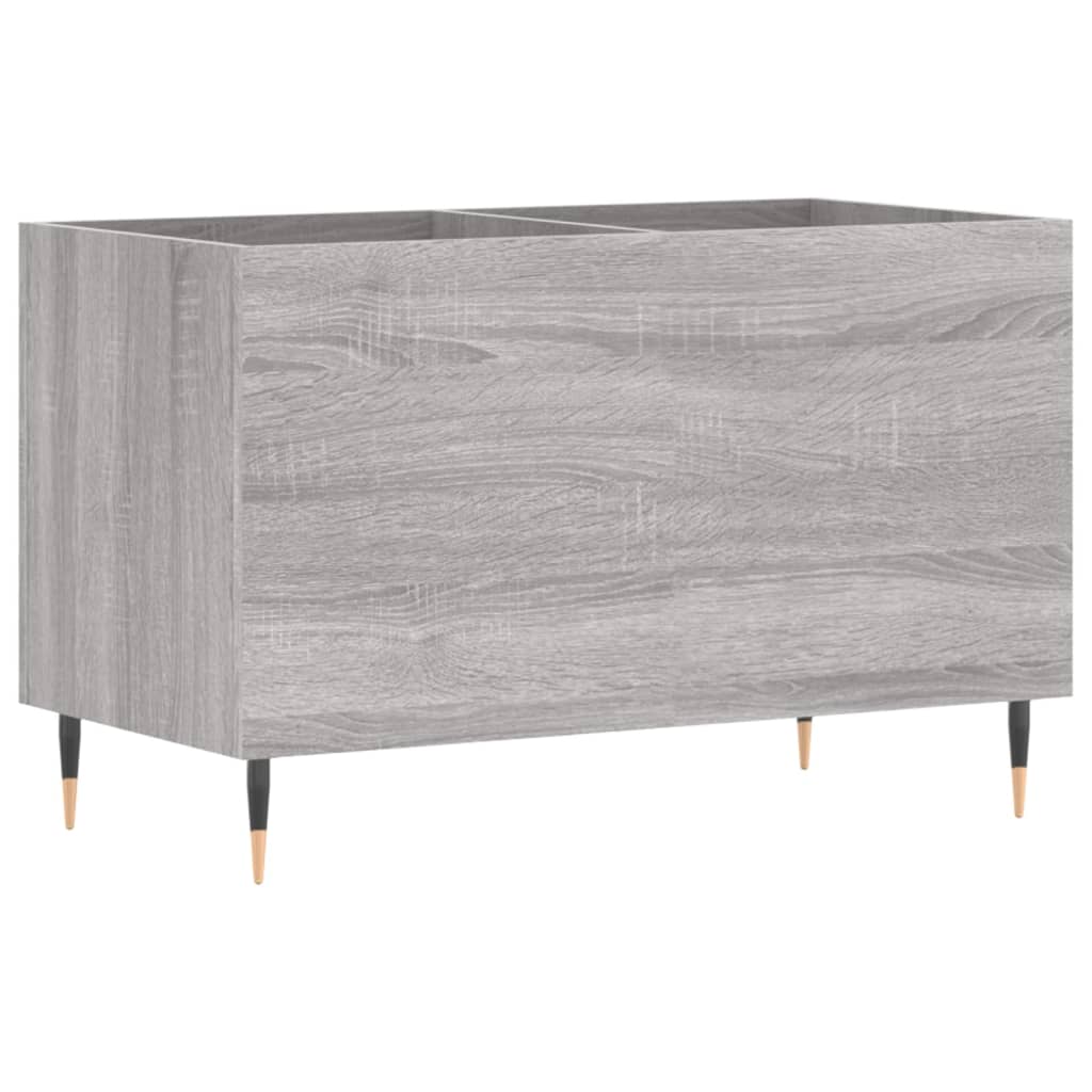 Record Cabinet Gray Sonoma 74.5x38x48 cm Wood Material