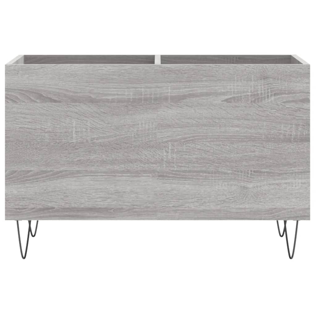 Record Cabinet Gray Sonoma 74.5x38x48 cm Wood Material