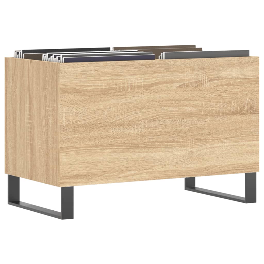 Plattenschrank Sonoma-Eiche 74,5x38x48 cm Holzwerkstoff