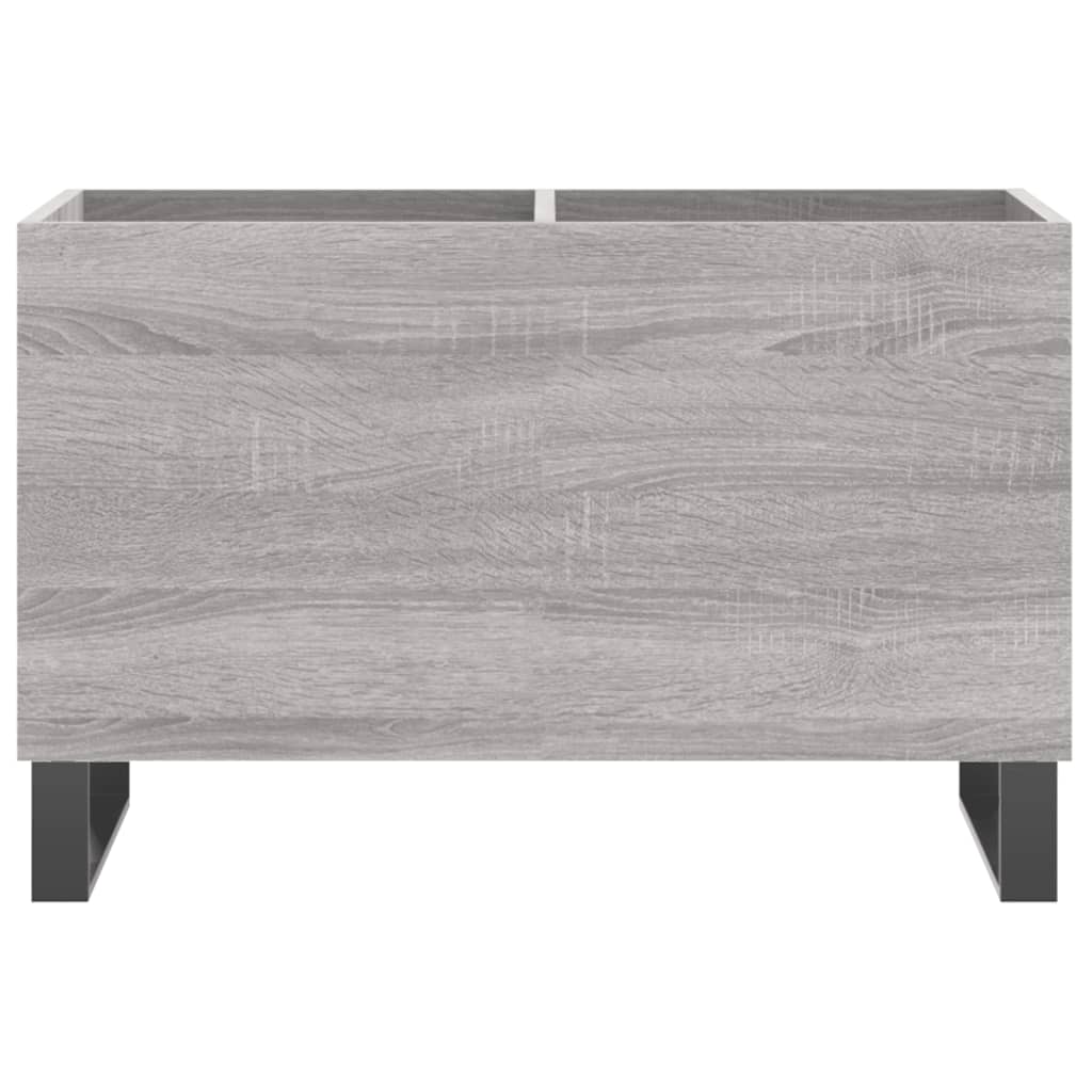 Record Cabinet Gray Sonoma 74.5x38x48 cm Wood Material