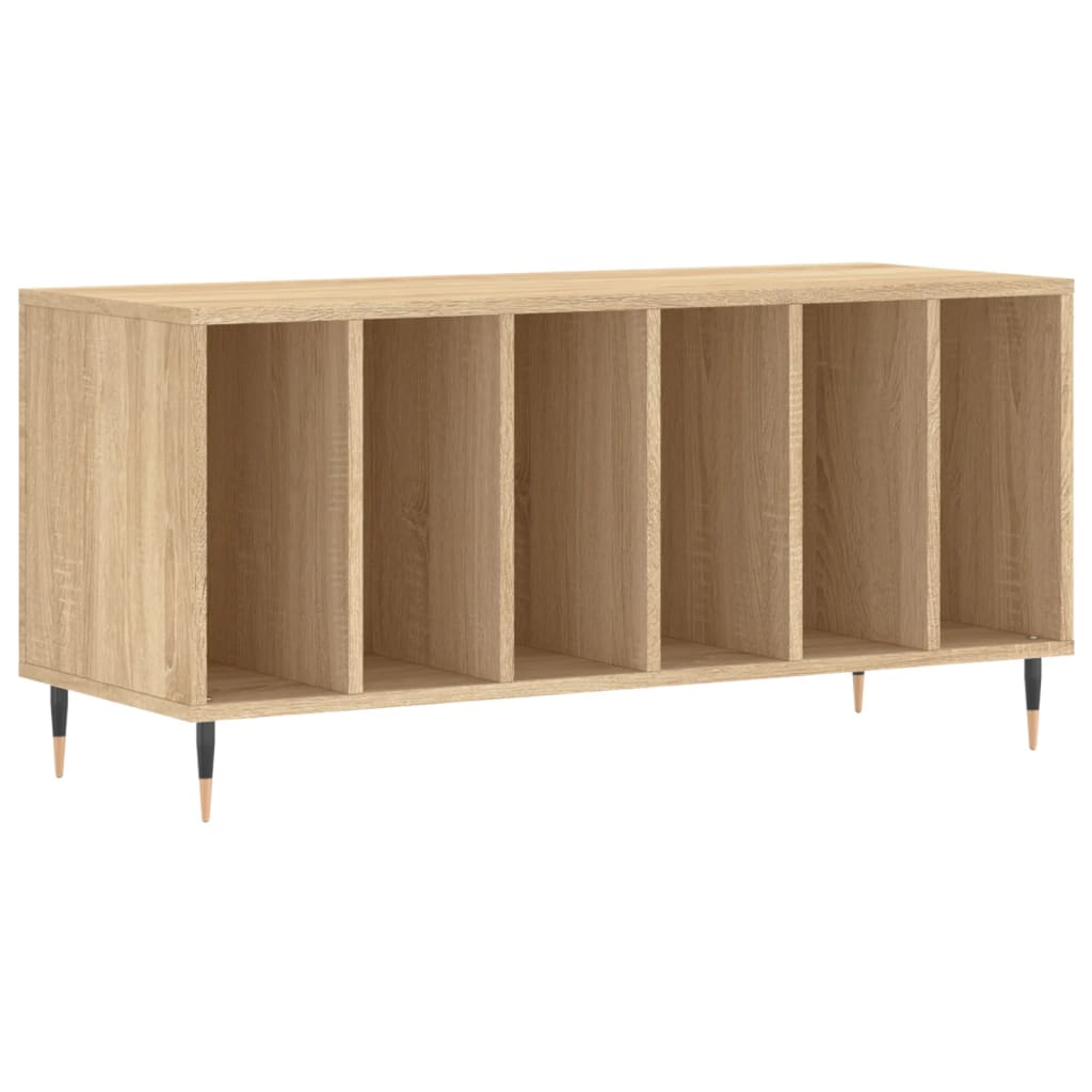 Record Cabinet Sonoma Oak 100x38x48 cm Wood Material