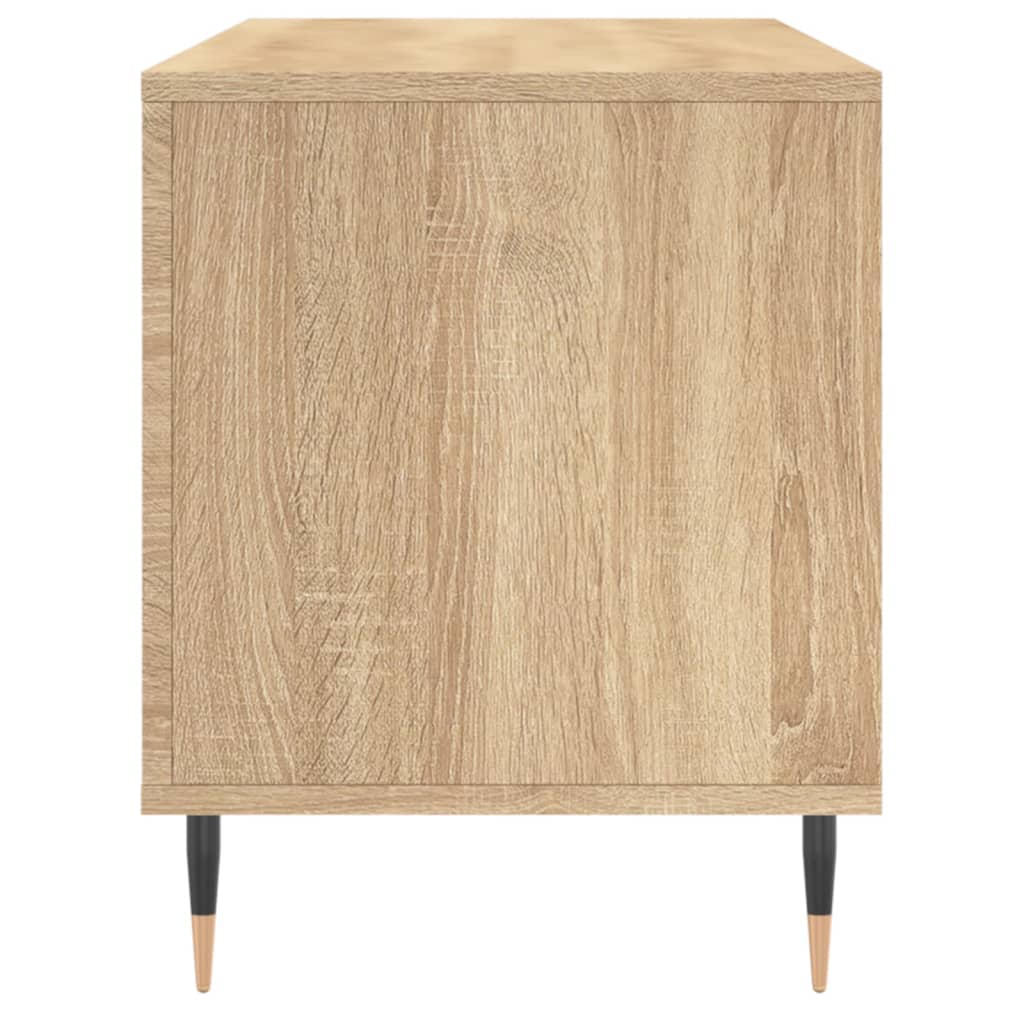 Record Cabinet Sonoma Oak 100x38x48 cm Wood Material