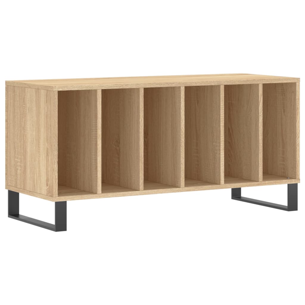 Record Cabinet Sonoma Oak 100x38x48 cm Wood Material