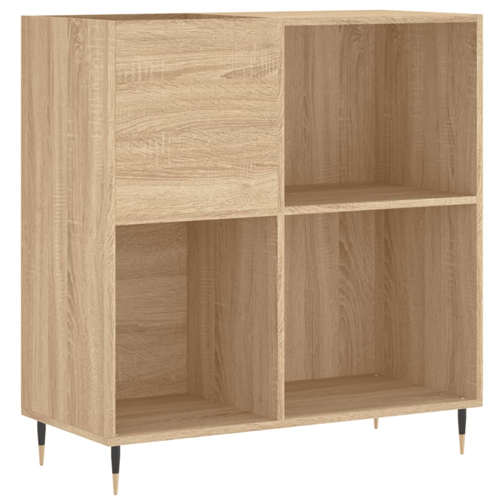 Plattenschrank Sonoma-Eiche 84,5x38x89 cm Holzwerkstoff