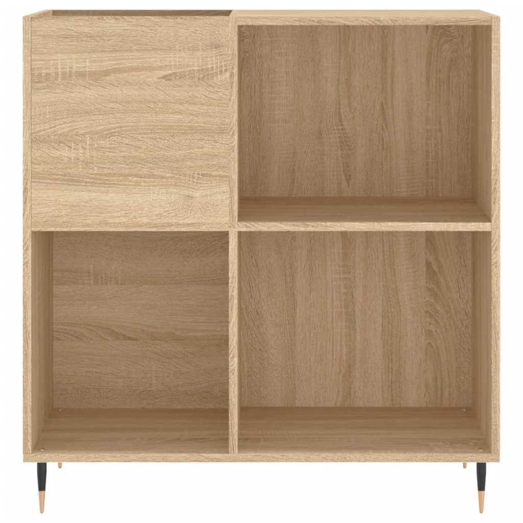 Record Cabinet Sonoma Oak 84.5x38x89 cm Wood Material