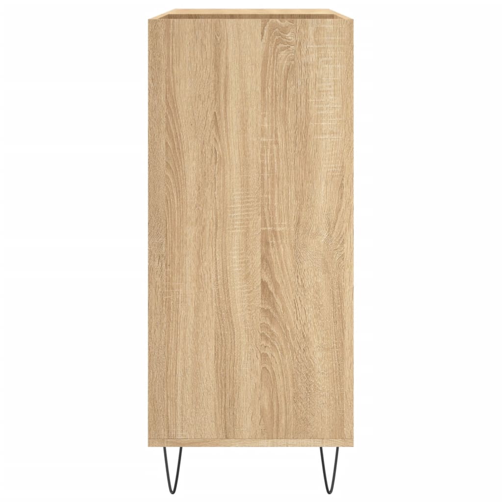 Record Cabinet Sonoma Oak 84.5x38x89 cm Wood Material