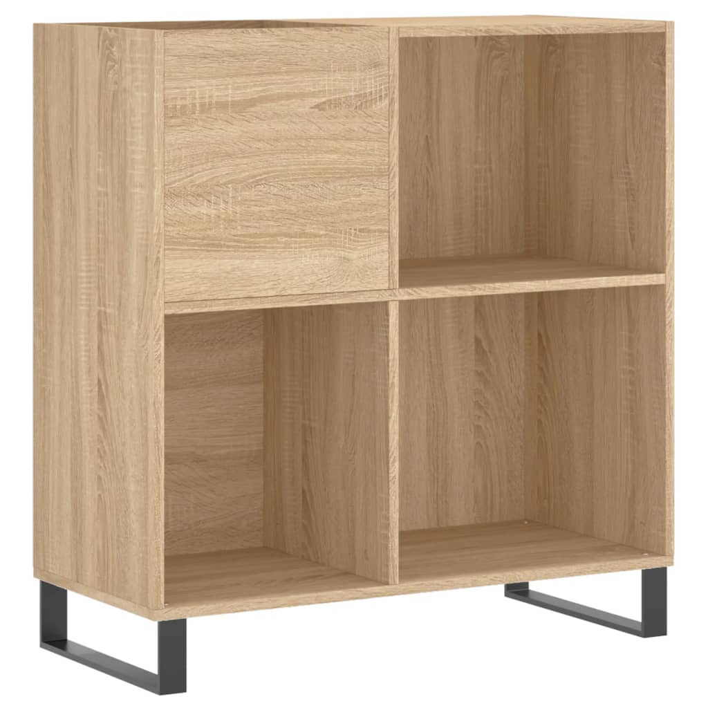 Record Cabinet Sonoma Oak 84.5x38x89 cm Wood Material