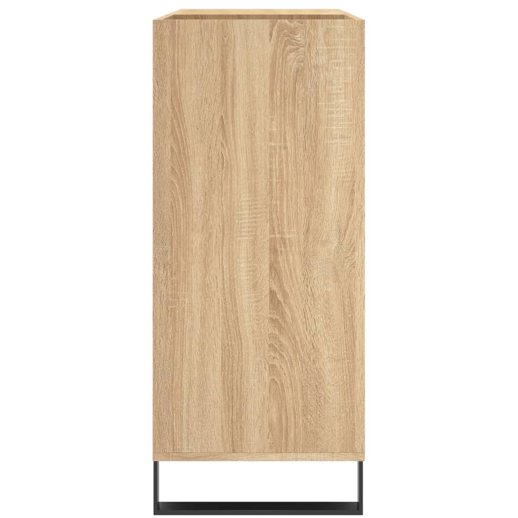 Plattenschrank Sonoma-Eiche 84,5x38x89 cm Holzwerkstoff