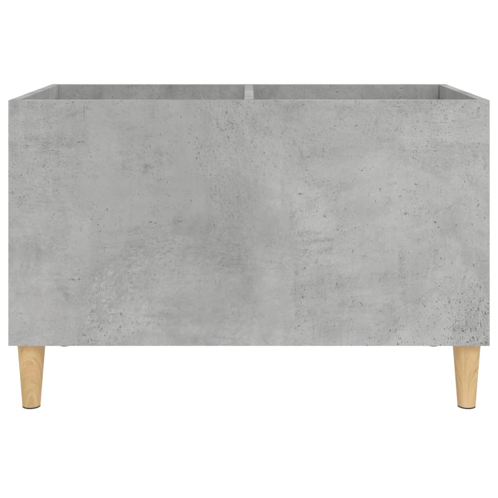 Record Cabinet Concrete Grey 74.5x38x48 cm Wood Material