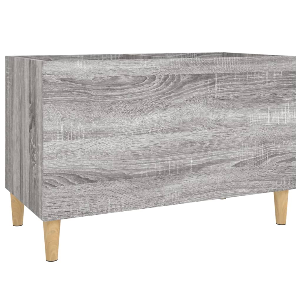 Plattenschrank Grau Sonoma 74,5x38x48 cm Holzwerkstoff