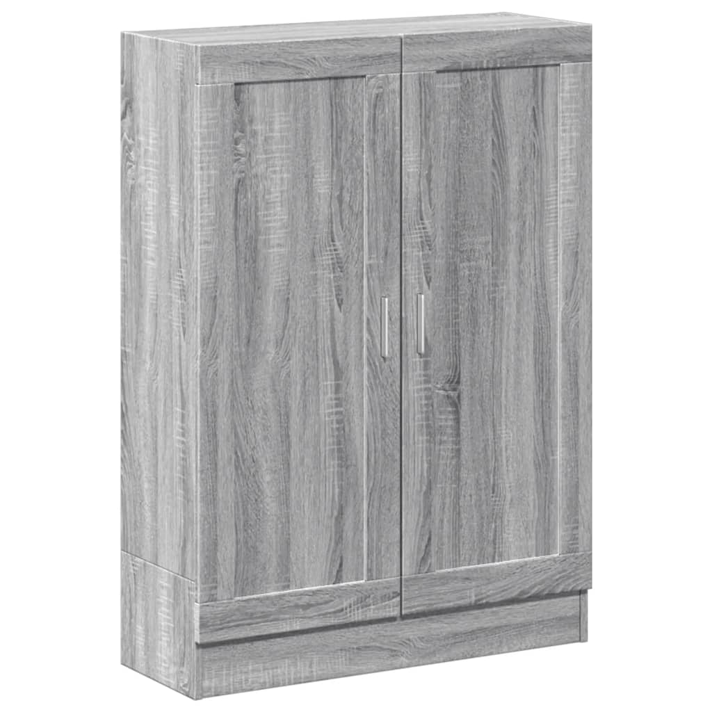 Bücherschrank Grau Sonoma 82,5x30,5x115 cm Holzwerkstoff