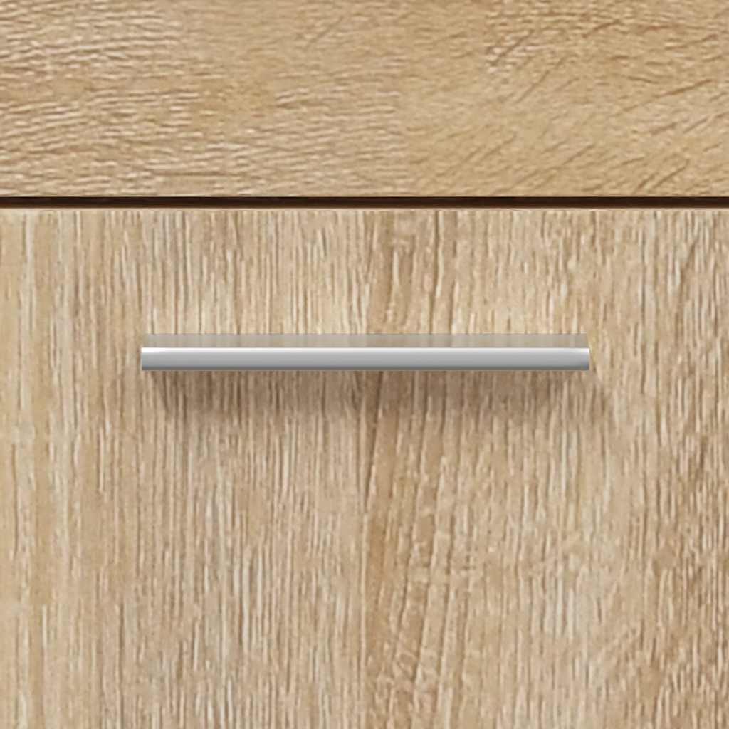 Badschrank mit Spiegel Sonoma-Eiche Holzwerkstoff