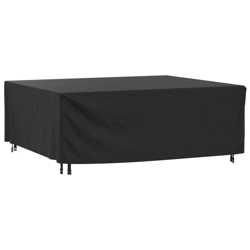 Garden Furniture Cover Black 200x160x70 cm Waterproof 420D