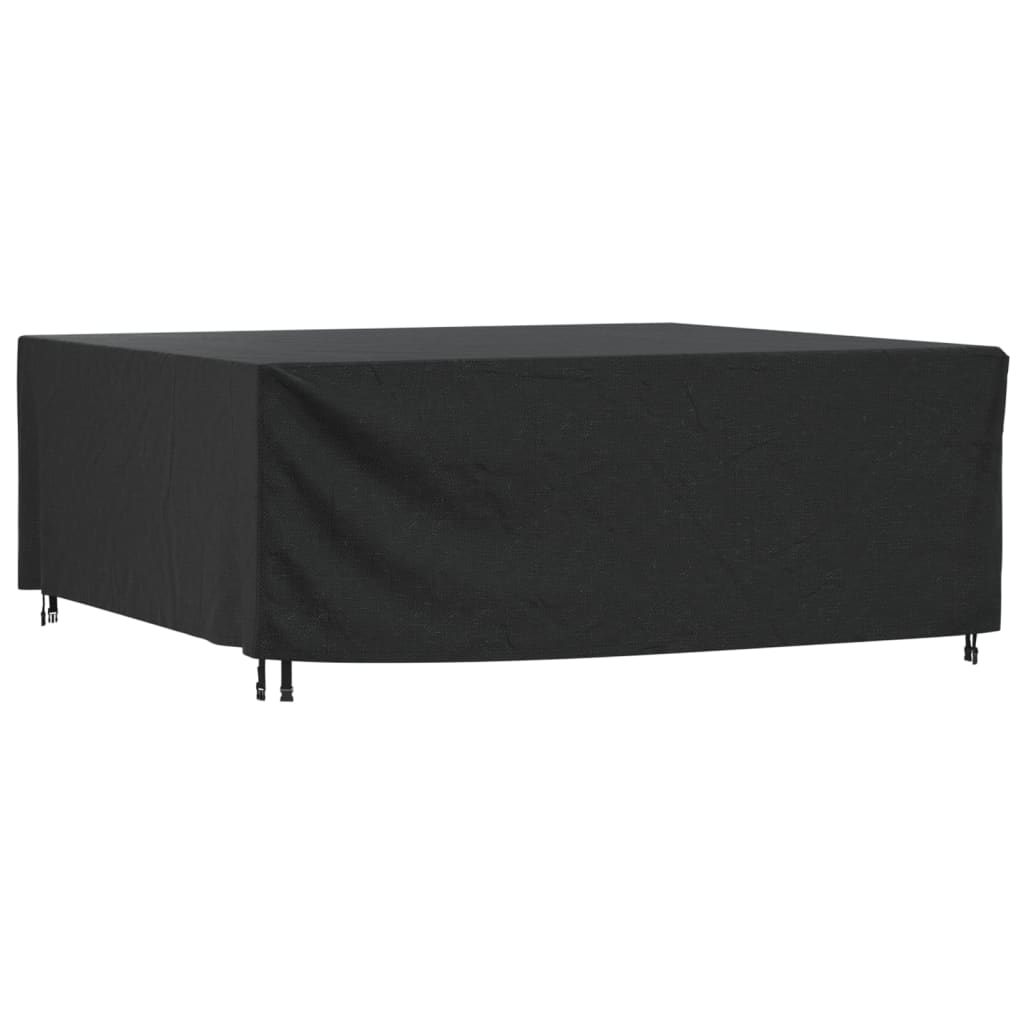 Garden Furniture Cover Black 250x210x90 cm Waterproof 420D