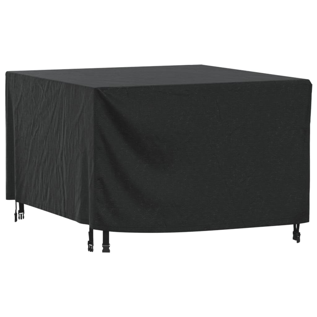 Garden Furniture Cover Black 113x113x73 cm Waterproof 420D