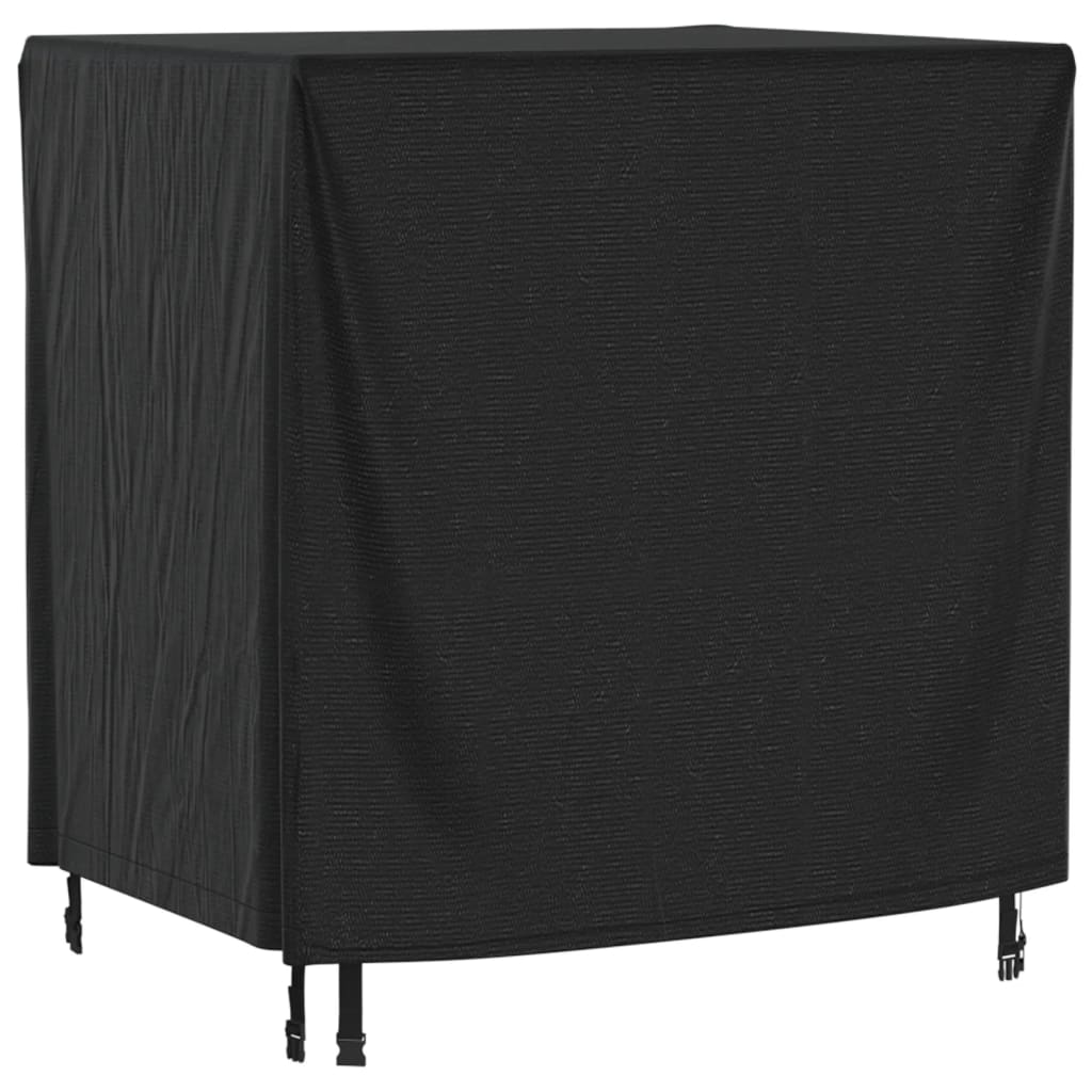 Garden Furniture Cover Black 116x100x120 cm Waterproof 420D