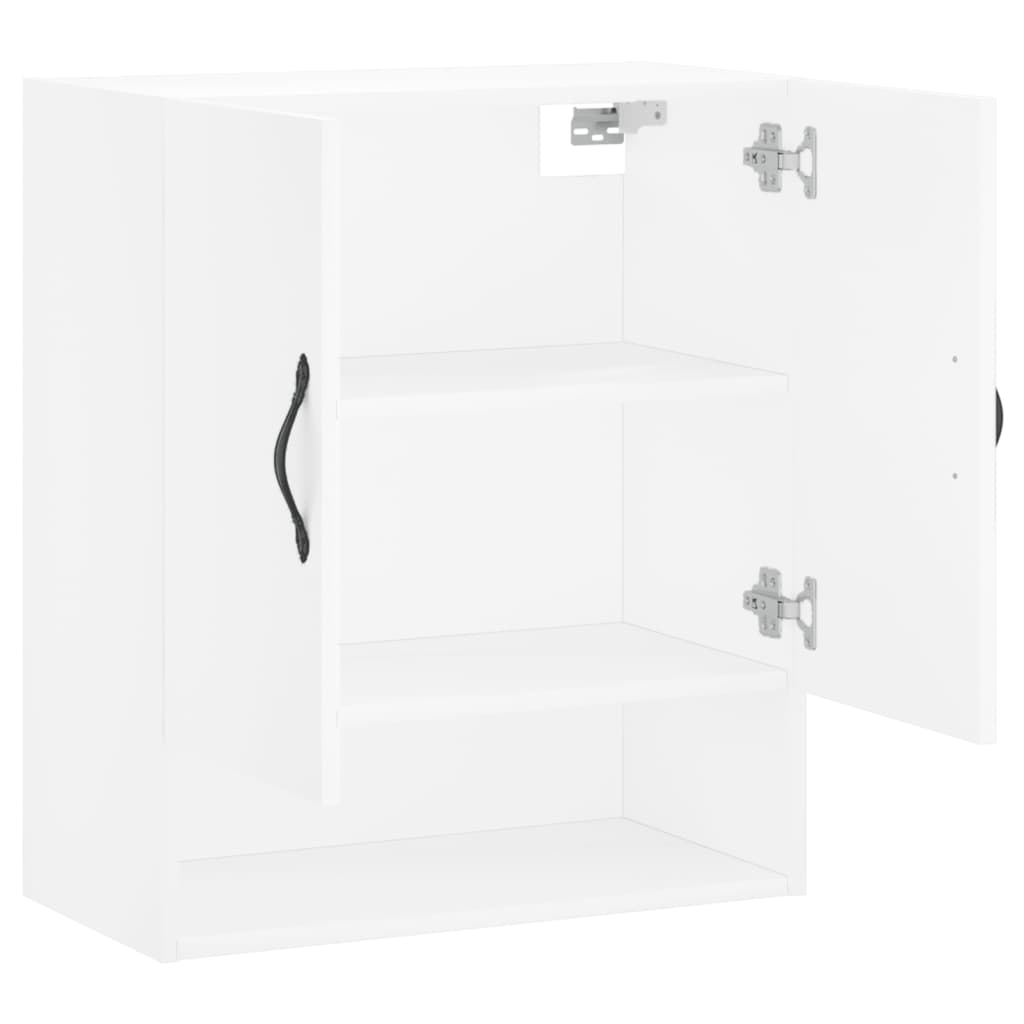 Wall Cabinet White 60x31x70 cm Wood Material