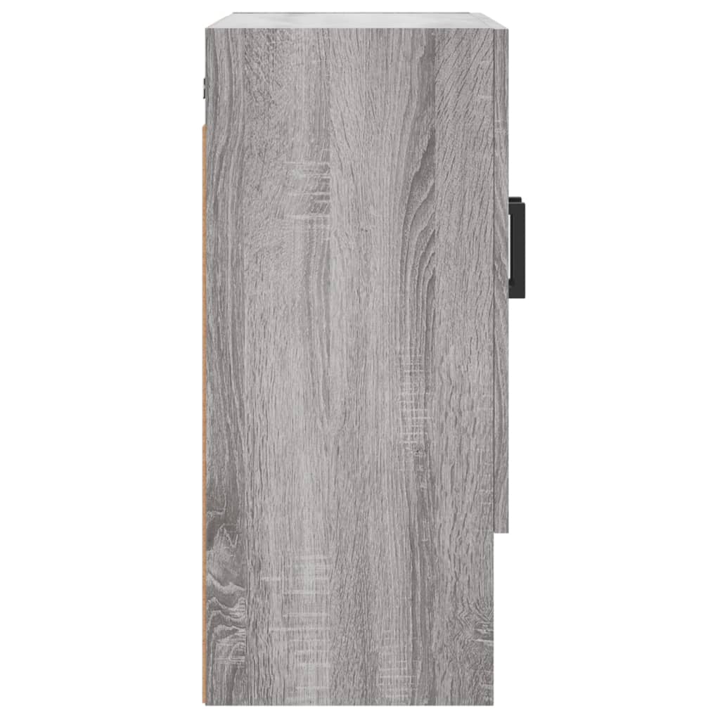 Wandschrank Grau Sonoma 60x31x70 cm Holzwerkstoff