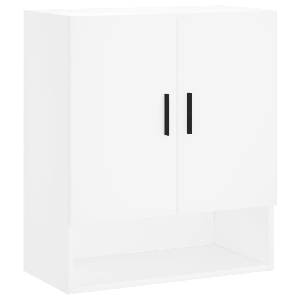 Wall Cabinet White 60x31x70 cm Wood Material