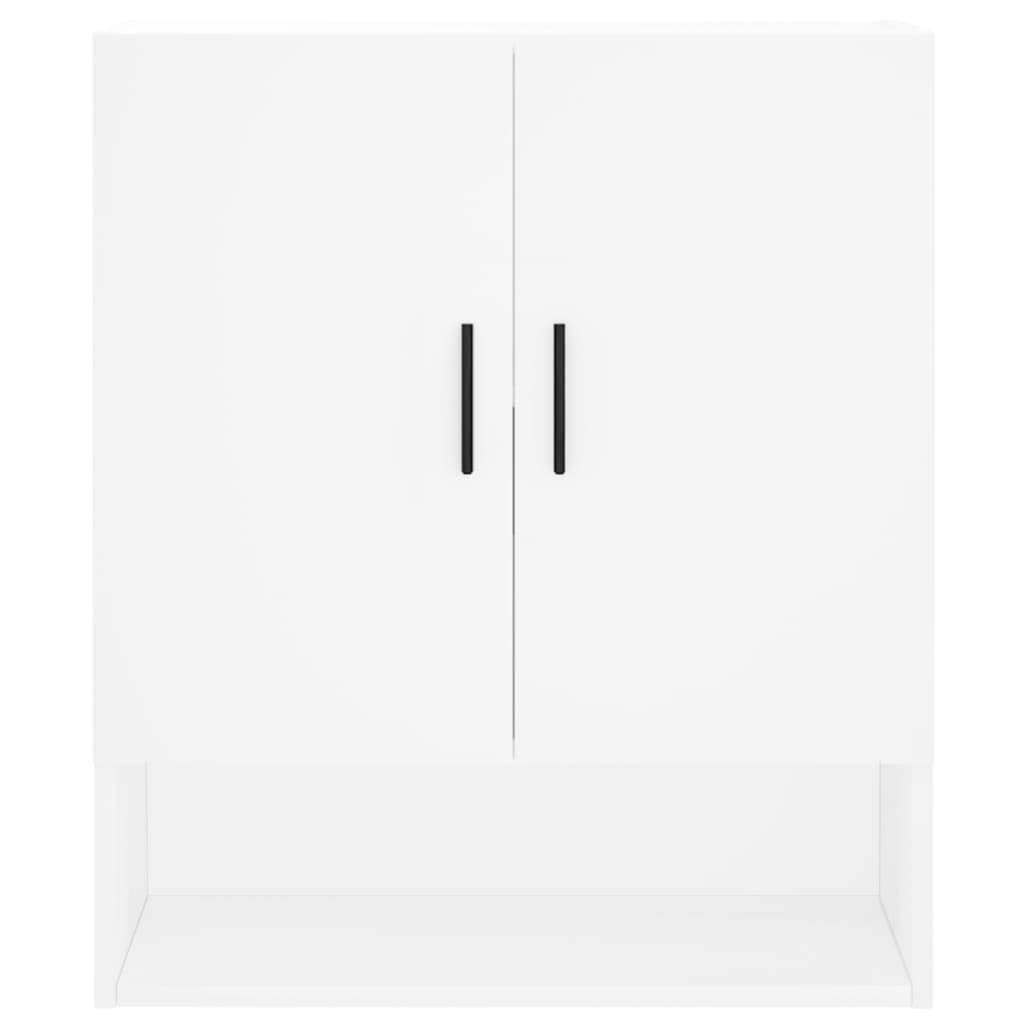 Wall Cabinet White 60x31x70 cm Wood Material