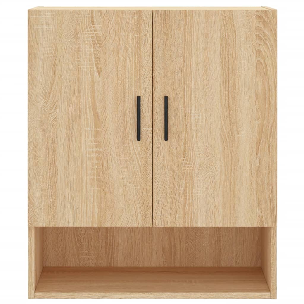 Wall Cabinet Sonoma Oak 60x31x70 cm Wood Material