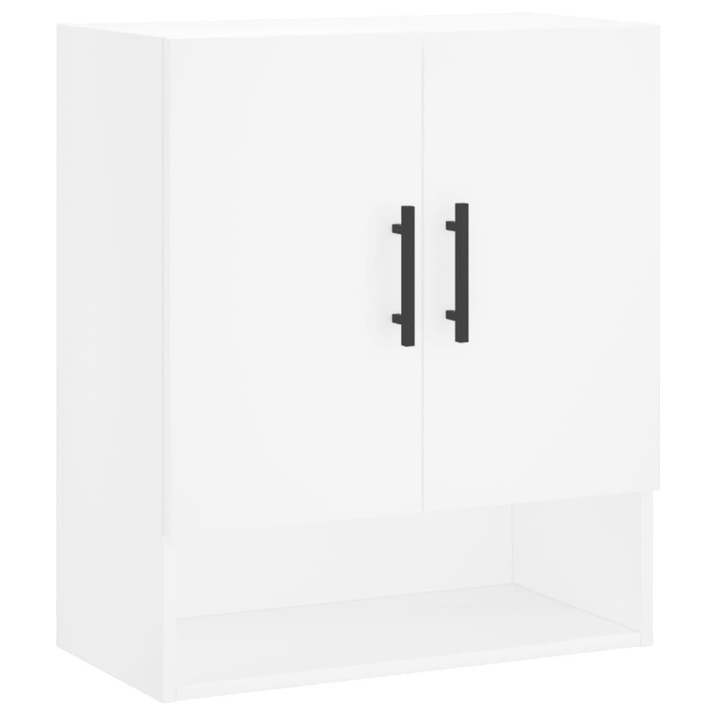 Wall Cabinet White 60x31x70 cm Wood Material