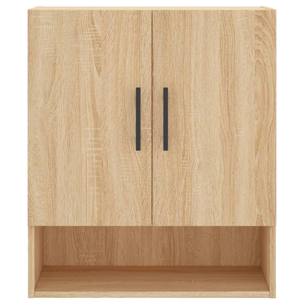 Wall Cabinet Sonoma Oak 60x31x70 cm Wood Material