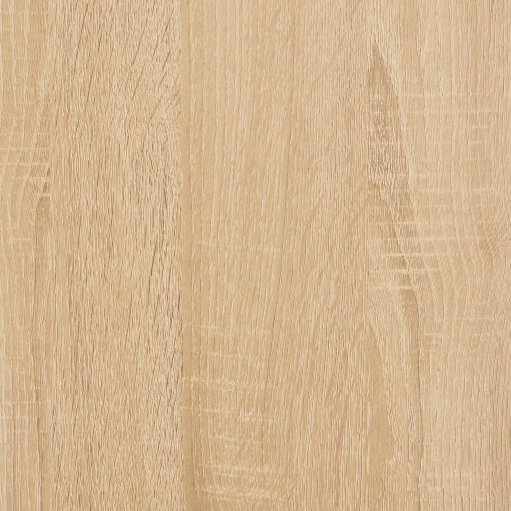 Wall Cabinet Sonoma Oak 60x31x70 cm Wood Material