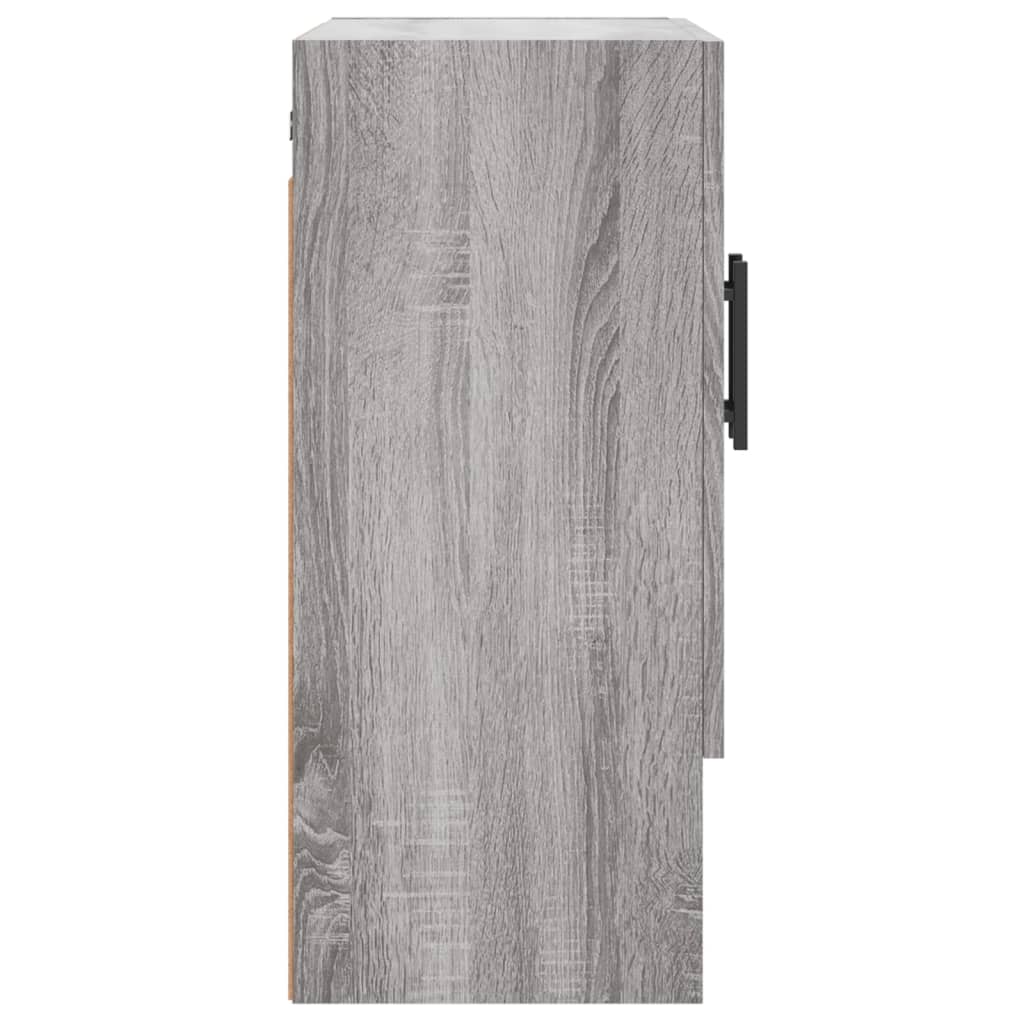 Wandschrank Grau Sonoma 60x31x70 cm Holzwerkstoff