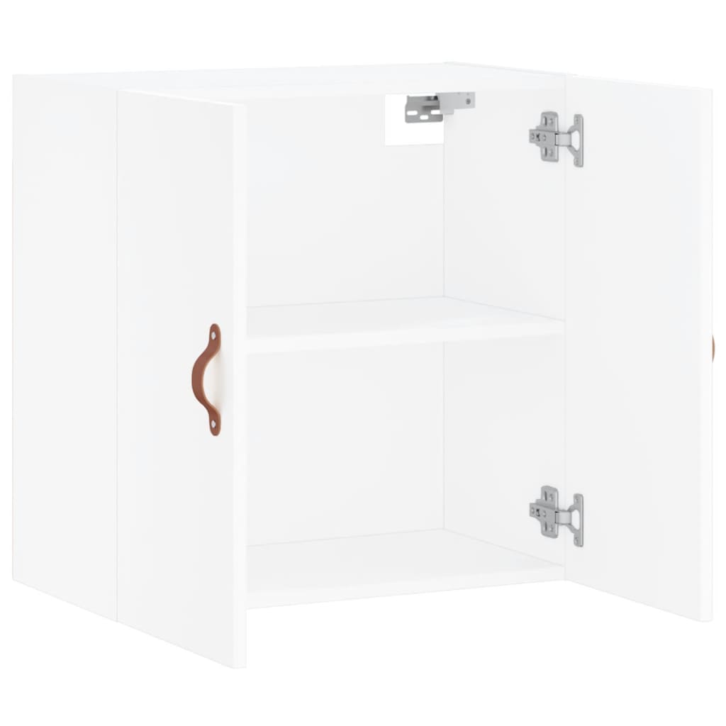 Wall Cabinet White 60x31x60 cm Wood Material