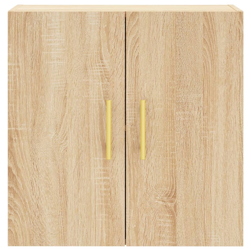 Wall Cabinet Sonoma Oak 60x31x60 cm Wood Material