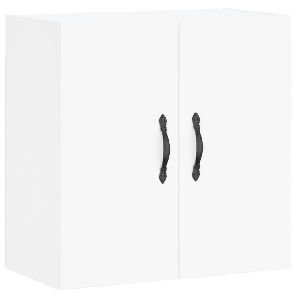 Wall Cabinet White 60x31x60 cm Wood Material