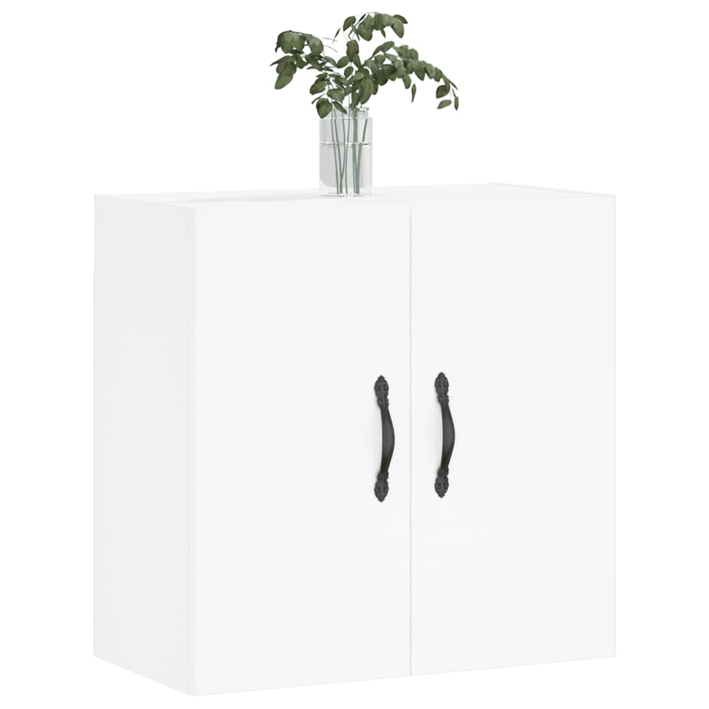 Wall Cabinet White 60x31x60 cm Wood Material