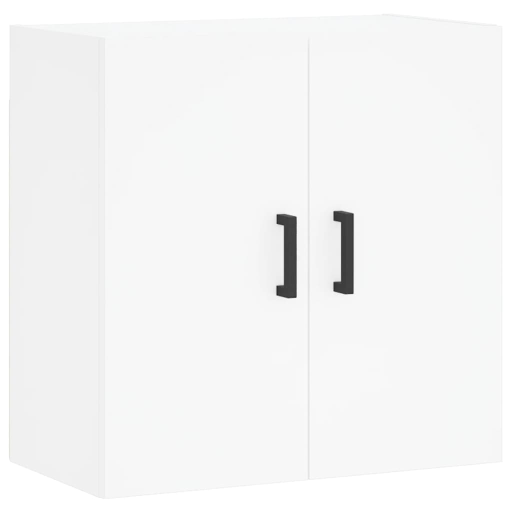 Wall Cabinet White 60x31x60 cm Wood Material