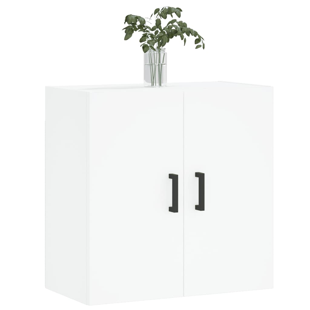 Wall Cabinet White 60x31x60 cm Wood Material