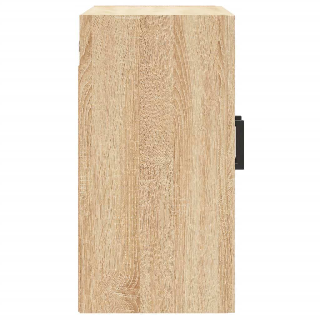 Wall Cabinet Sonoma Oak 60x31x60 cm Wood Material